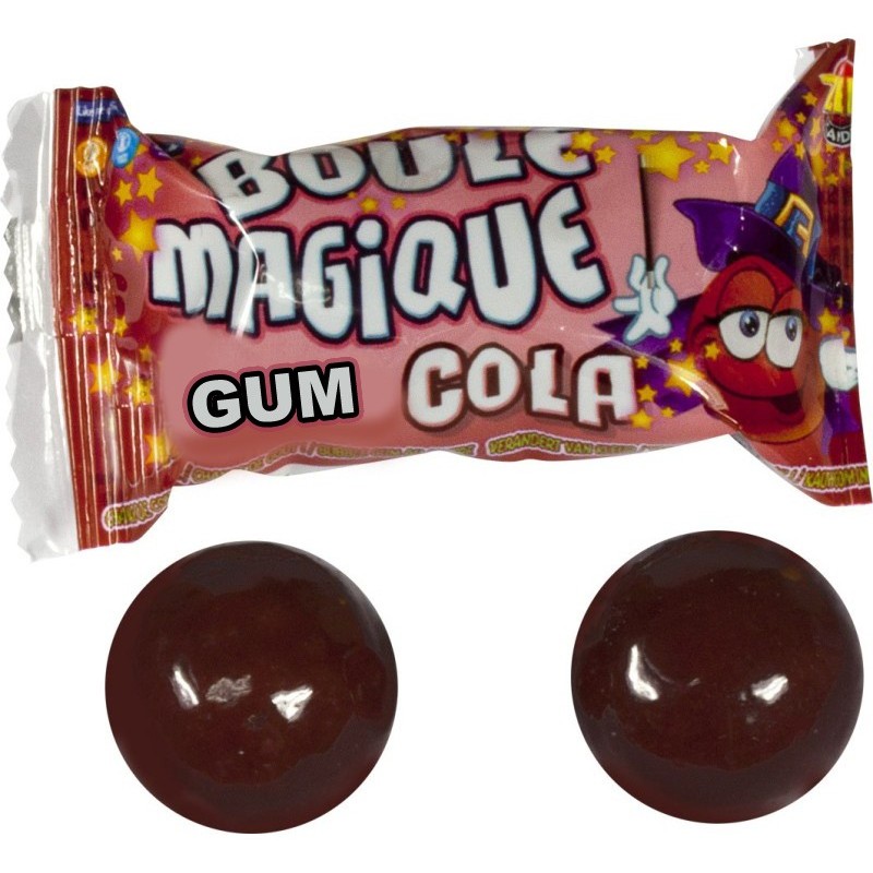 Boule magique gum cola