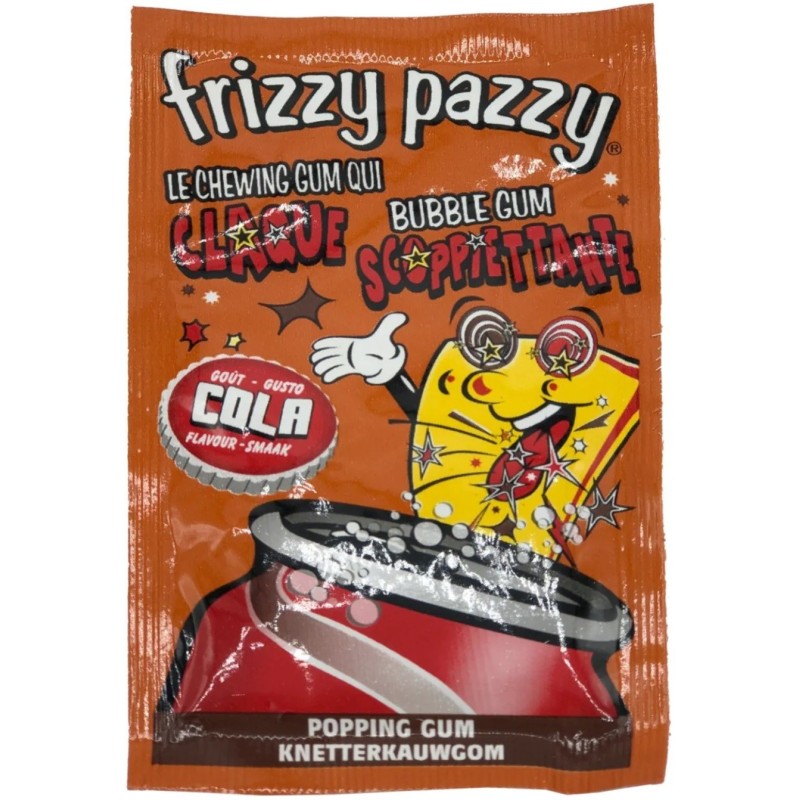 Sachet de pépites Fizz Wiz - Bonbon qui crépite - Cola