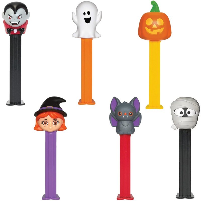 Distributeur Pez de bonbons Halloween + 1 recharge