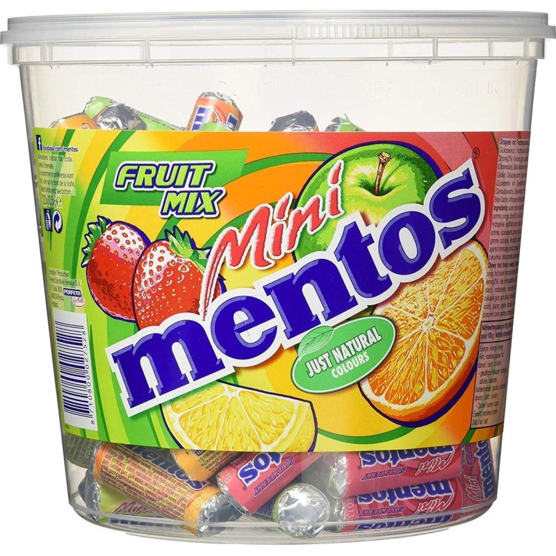 Mini Mentos - boite 120 pièces
