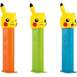 Pikachu - Distributeurs Pez + 1 recharge de bonbons