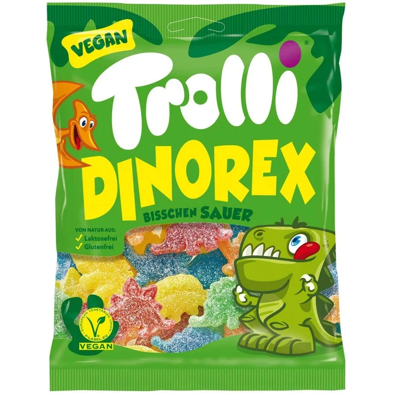 Dinorex - Bonbons Trolli qui piquent - Sachet 150g