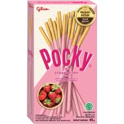 Bâtonnets Pocky - Biscuits japonais à la fraise - Snacks