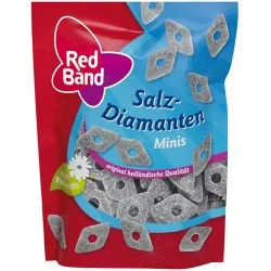 Diamants de réglisse salée Red Band - sachet 200g