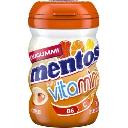 Chewing gums Mentos agrumes sans sucre - boite 64g