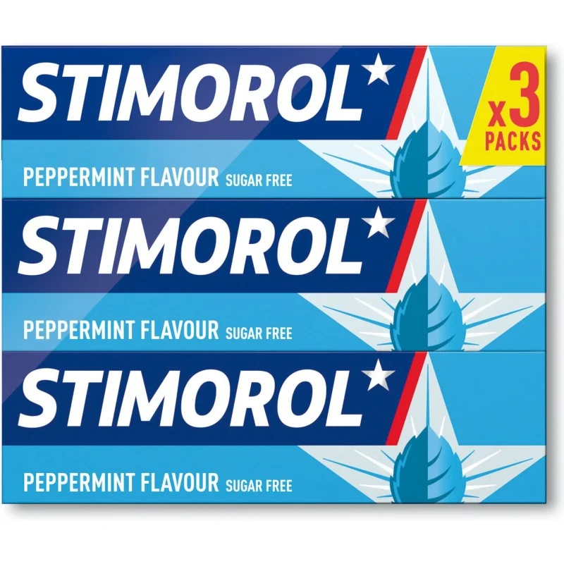 Stimorol menthe poivrée - Chewing gums sans sucre