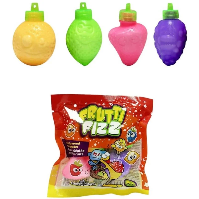 Frutti Fizz - Bonbon poudre acide et fruitée - Funny Candy