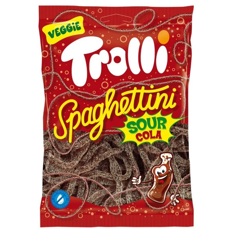 Spaghettini cola - Trolli - sachet 100g