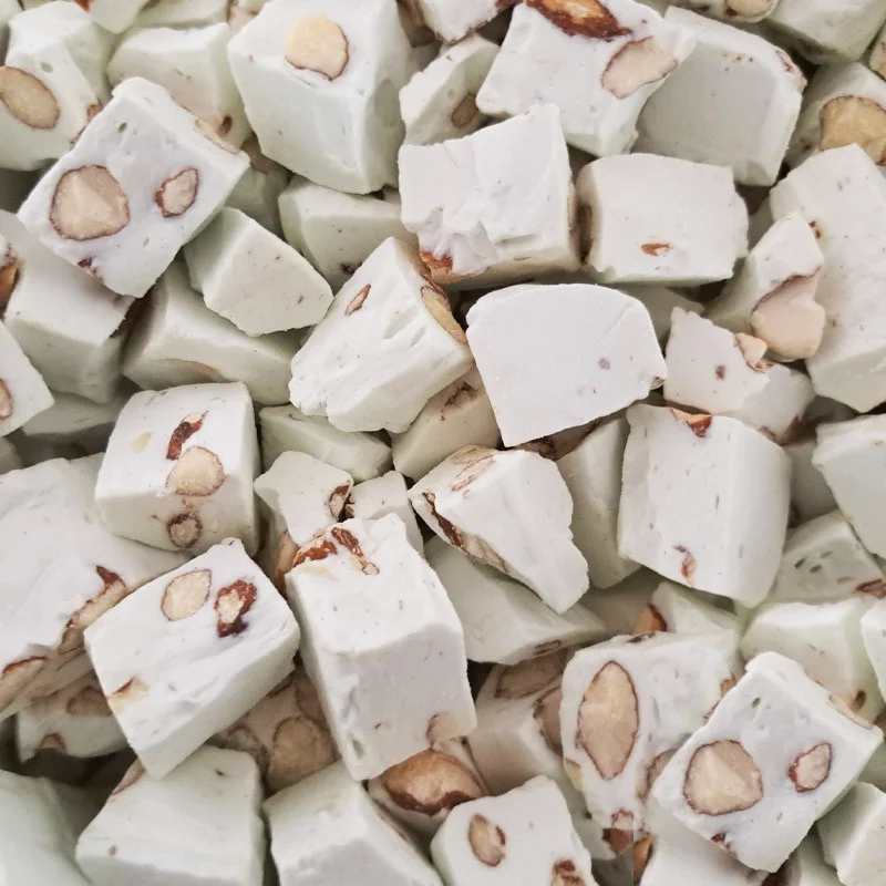 Nougat dur vanille amandes 100g