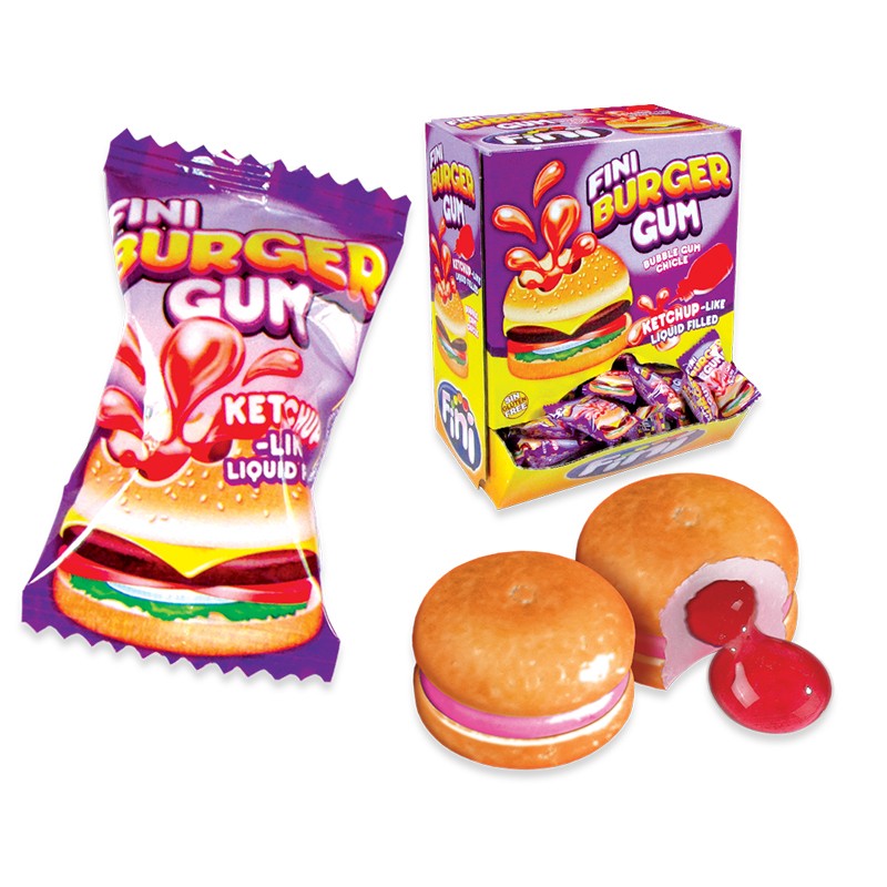 BURGER BUBBLE GUM