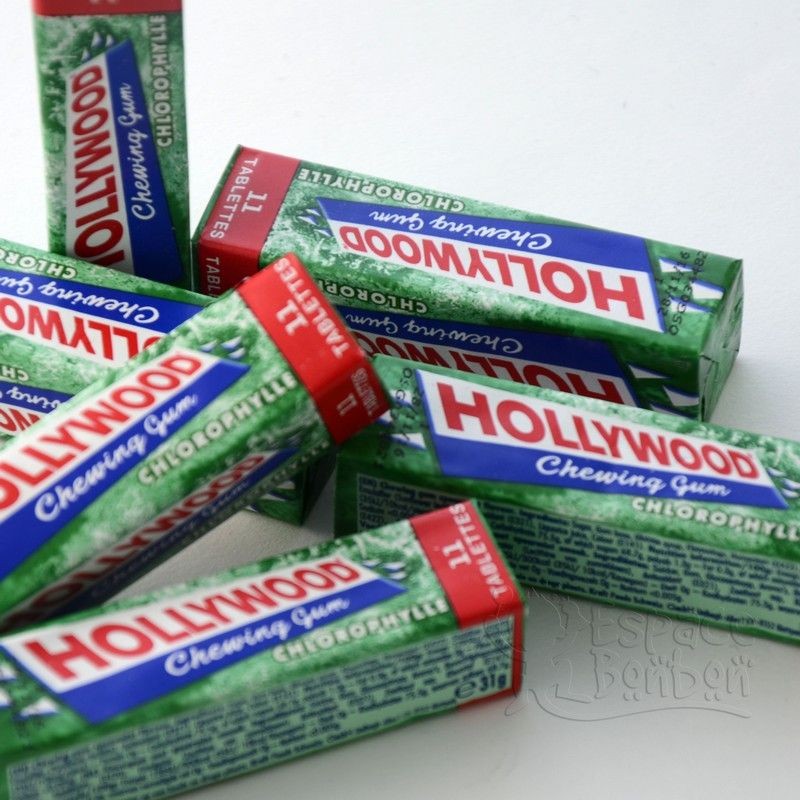 Hollywood Chewing-gum chlorophylle 